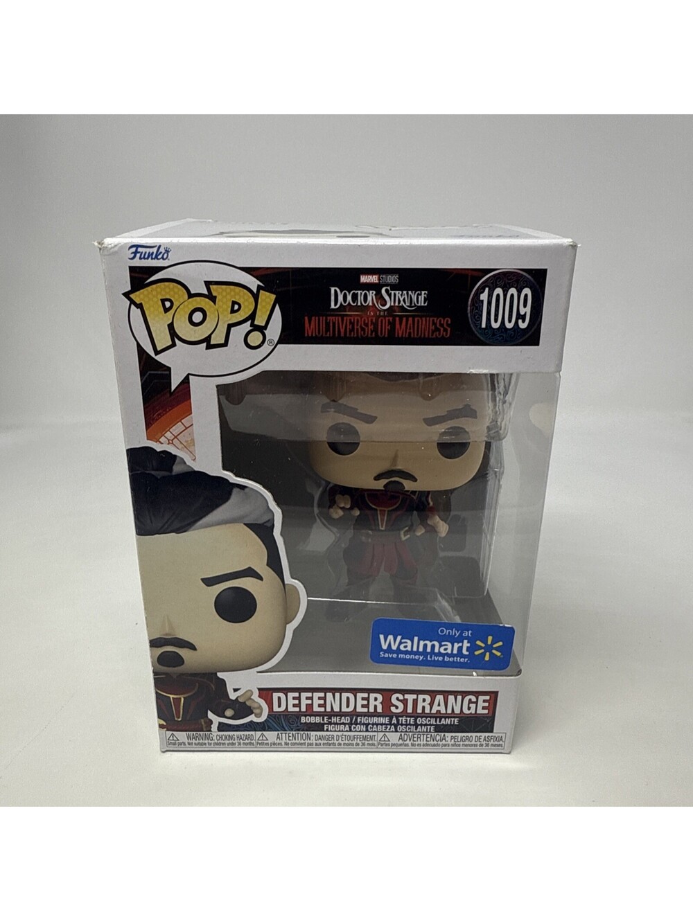 Funko Pop! Vinyl Marvel Defender Strange Walmart Exclusive Bobblehead #1009